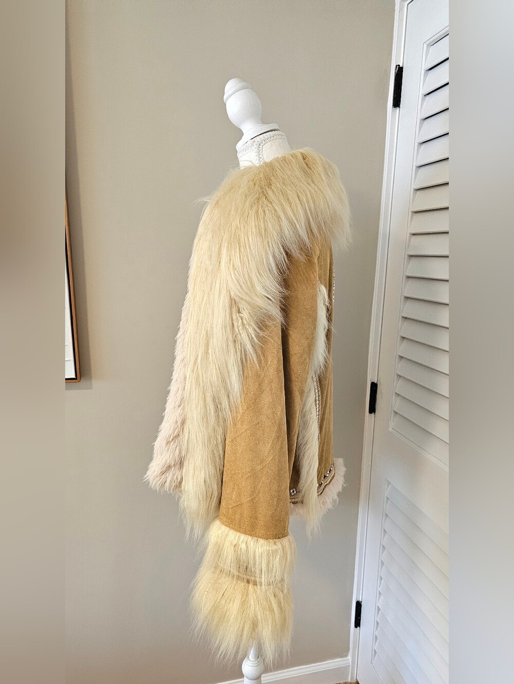 SPELL & THE GYPSY COLLECTIVE JOPLIN CROPPED JACKET – HAZELNUT – SIZE LARGE - Picture 10 of 16
